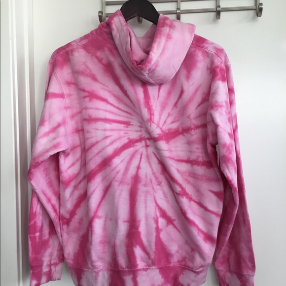 Castaway Pink Hoodie Sweatshirt Tie Dye Size Large $ 40 - Picture 7 of 9